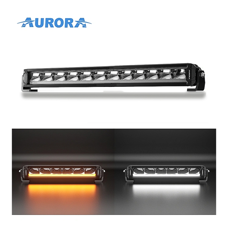 Светодиодная балка Aurora ALO-P-S10-20-R13Y-AW, 150W, комбинированный свет, ДХО белый/янтарь