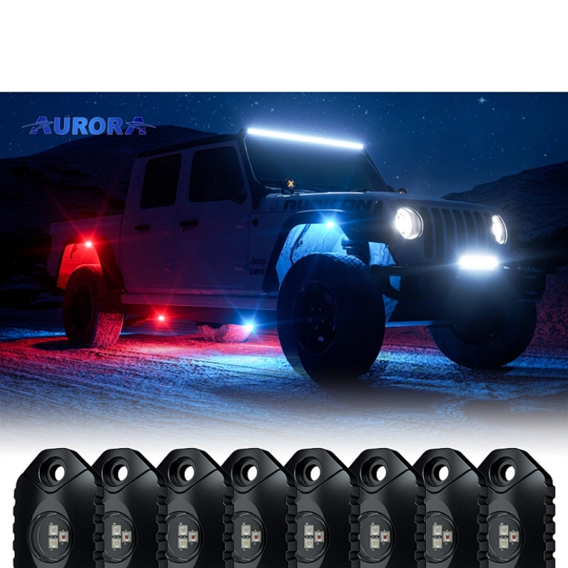 Светодиодная подсветка Rock Light 8 модулей ALO-Y1D-2-RGB-D8 4