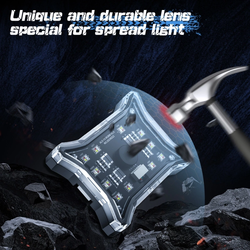 Светодиодная подсветка Lock Light 6 модулей ALO-Y3-RGBW-6 4
