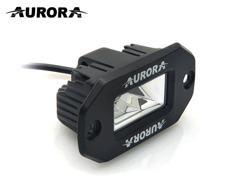 AURORA. ALO-EL-2-E13T 2 диода 20 Вт. Панорамный свет, врезная.