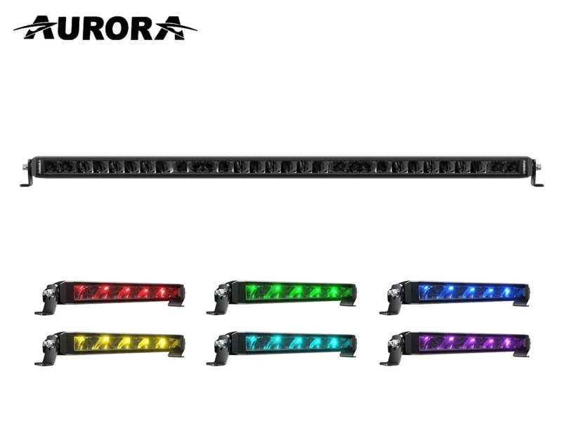 Светодиодная балка Aurora 30 диодов 150 Ватт ALO-S5D1-30-R4R5Q ДАЛЬНИЙ+RGB