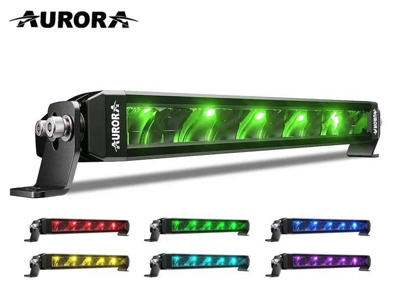 Светодиодная балка Aurora 6 диодов 30 Ватт ALO-S5D1-6-R4R5Q ДАЛЬНИЙ+RGB