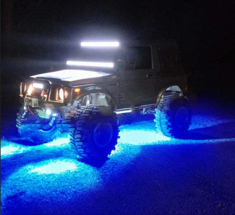 Светодиодная подсветка Rock Light 8 модулей ALO-Y1D-2-RGB-D8 13