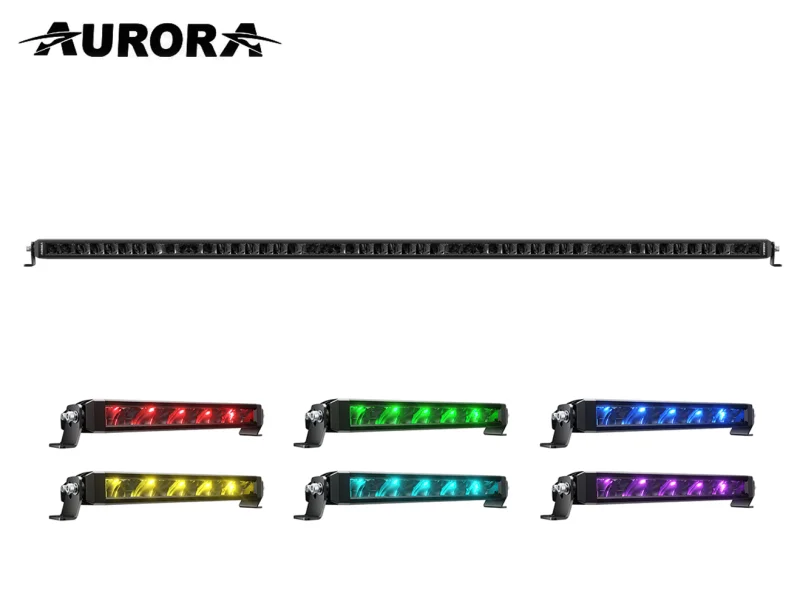 Светодиодная балка Aurora 50 диодов 250 Ватт ALO-S5D1-50-R4R5Q ДАЛЬНИЙ+RGB