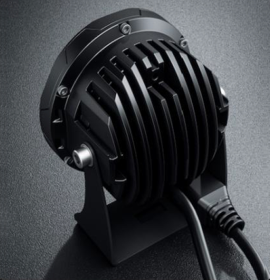Две фары Aurora ALO-R4T3-EQ 40W ближний свет + ПОДСВЕТКА(RGB) 3