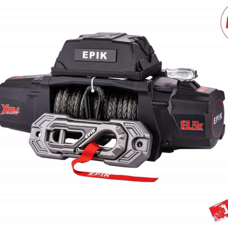 Лебёдка EPIK XBV-13.5S синтетический трос