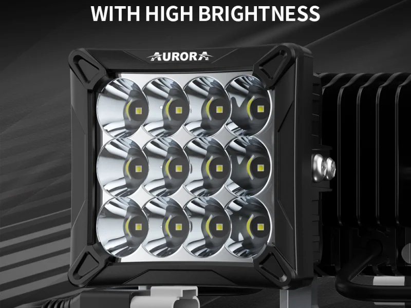 Светодиодная фара Aurora ALO-W-4-C27T3 120W комби свет 0